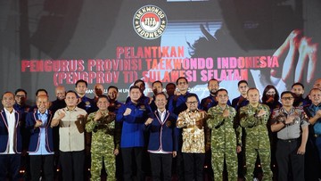 PBTI Lantik Adnan Purichta Ichsan, Sulsel Bidik Medali Pertama Taekwondo di PON 2028