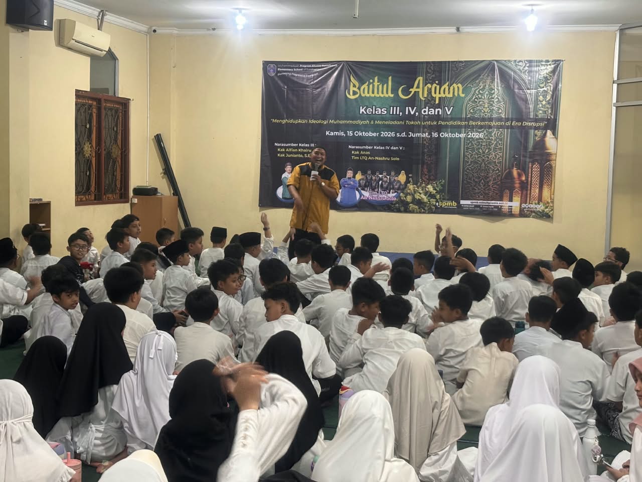 229 Murid SD Muhammadiyah PK Kottabarat Solo Ikuti Baitul Arqam Dua Hari, Dibina Jadi Generasi Qur'ani