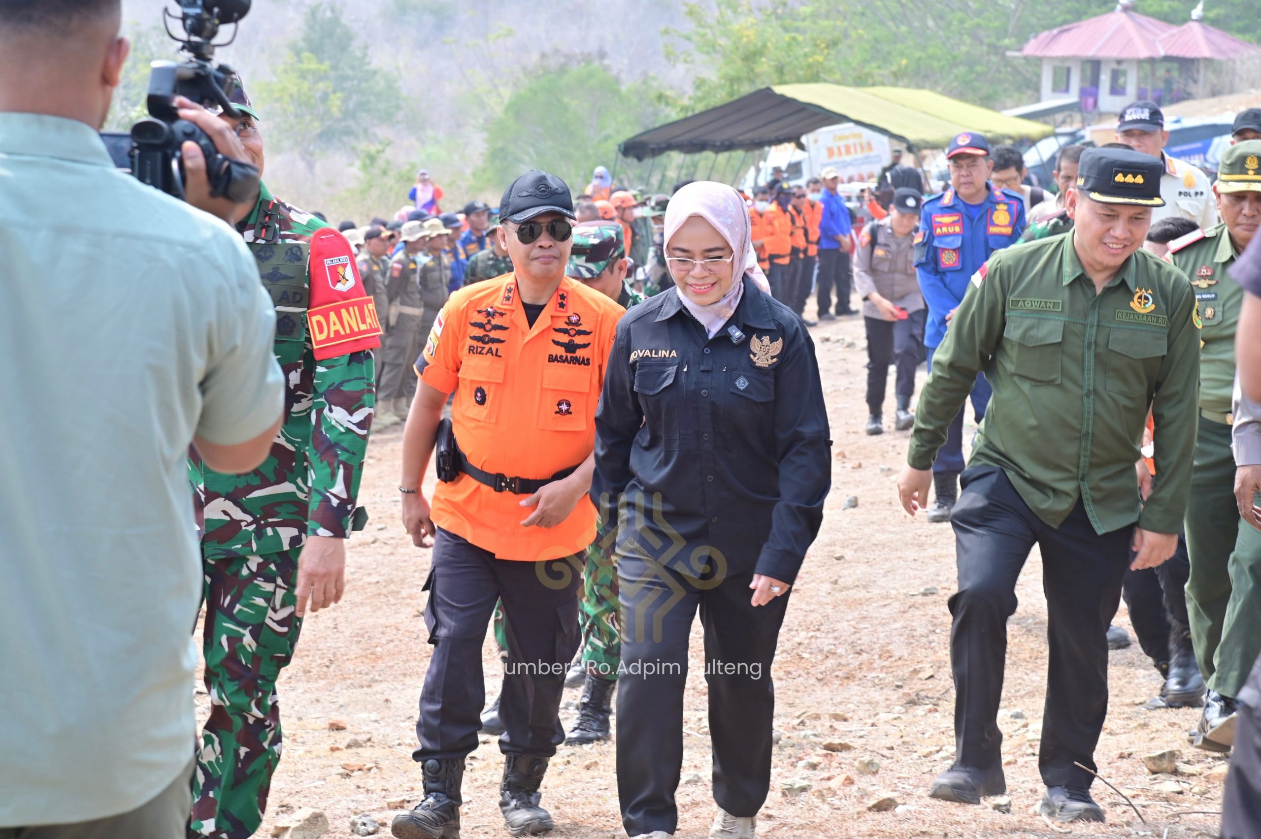 Sekprov Novalina Sebut Sinergi Lintas Sektor Kunci Penanganan Karhutla Sulteng, Latihan Gabungan Digelar di Sigi