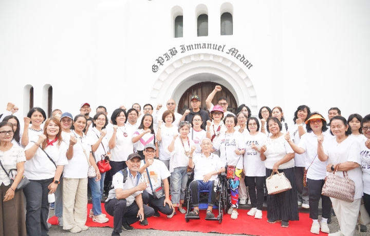Wali Kota Medan Rico Waas Resmikan Ruang Doa GPIB Immanuel, Tekankan Kerukunan dan Pelestarian Cagar Budaya