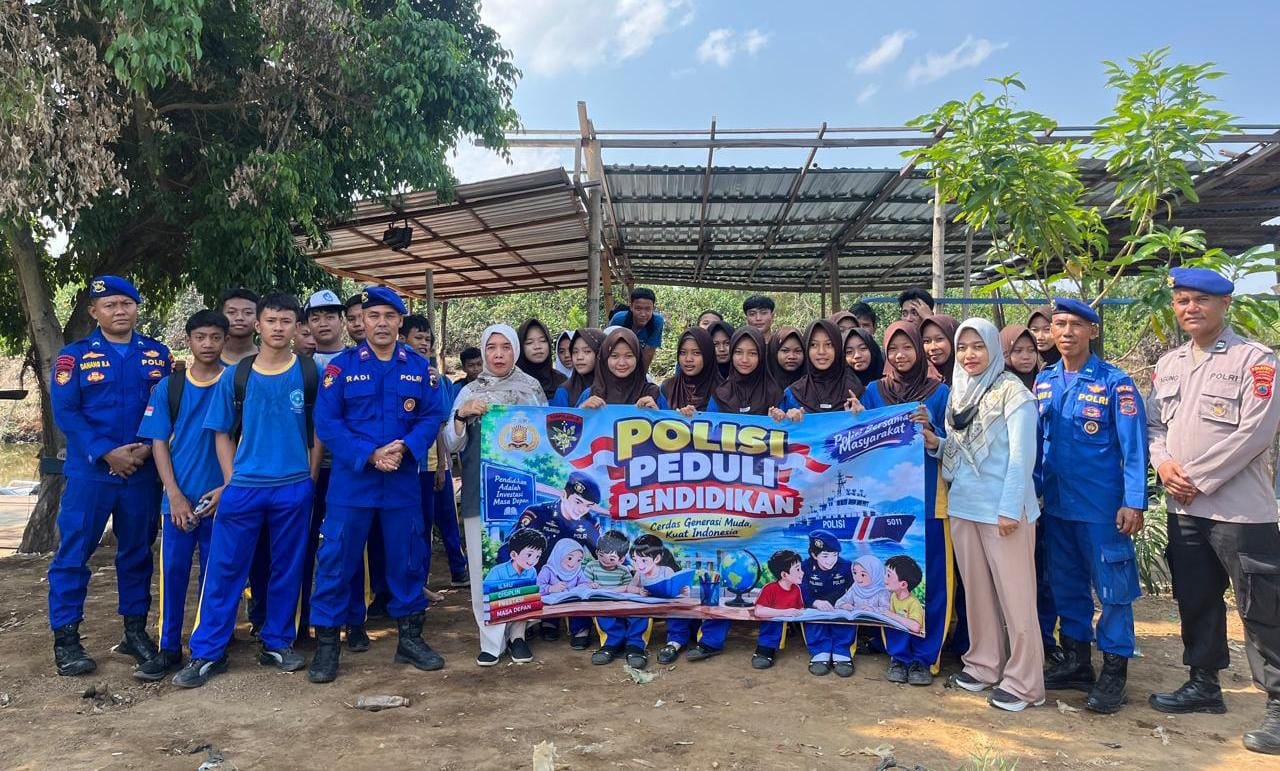 Ditpolairud Polda Jateng Bekali 1.000 Pelajar Pesisir Edukasi Keselamatan Laut Lewat Program JAJAN CIKI