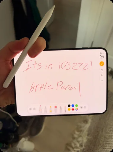iPhone Duo Dapat Dukungan Apple Pencil USB-C di iOS 27.2