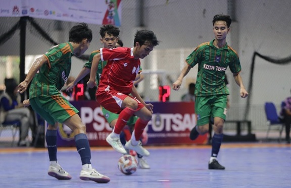 Futsal Kota Semarang Bantai Tegal 11-1, Juara Grup A Porprov Jateng 2026 dan Tantang Kebumen di Semifinal