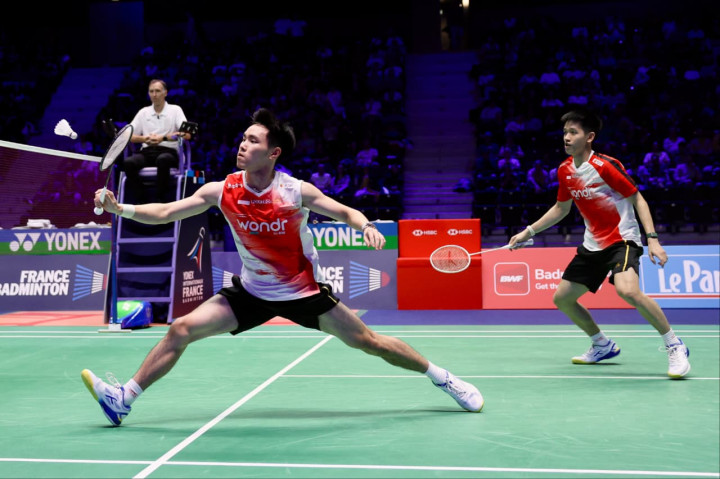 Raymond/Joaquin Terhenti di Semifinal French Open 2026, Kalah dari Wakil Malaysia