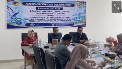 DPRD Sulteng Dorong Sinkronisasi Berani Sehat dengan Kabupaten/Kota, Syarifudin: Jangan Ada Pembiayaan Ganda