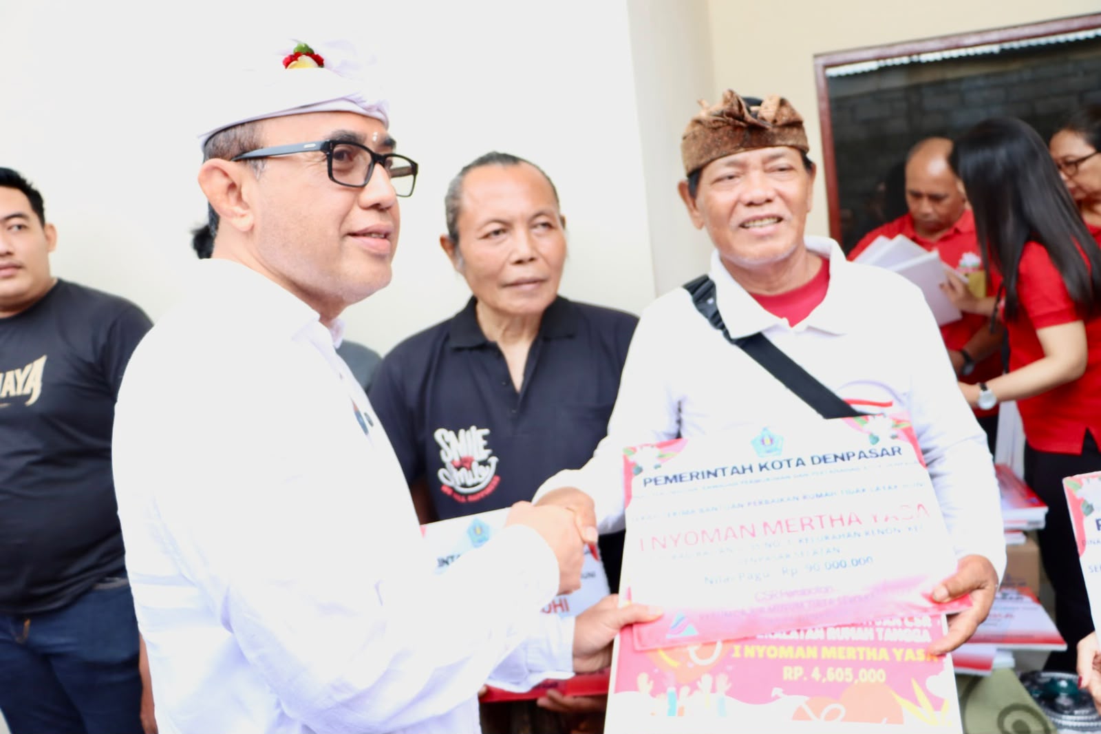 Pemkot Denpasar Salurkan Bantuan Perbaikan 22 Rumah Layak Huni di 4 Kecamatan, 19 Unit Pakai APBD 2026