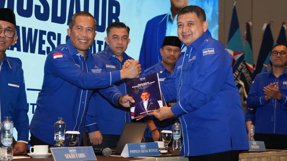 Wali Kota Makassar Munafri Arifuddin Pimpin Demokrat Sulsel 2026-2031, Diberi 30 Hari Susun Pengurus