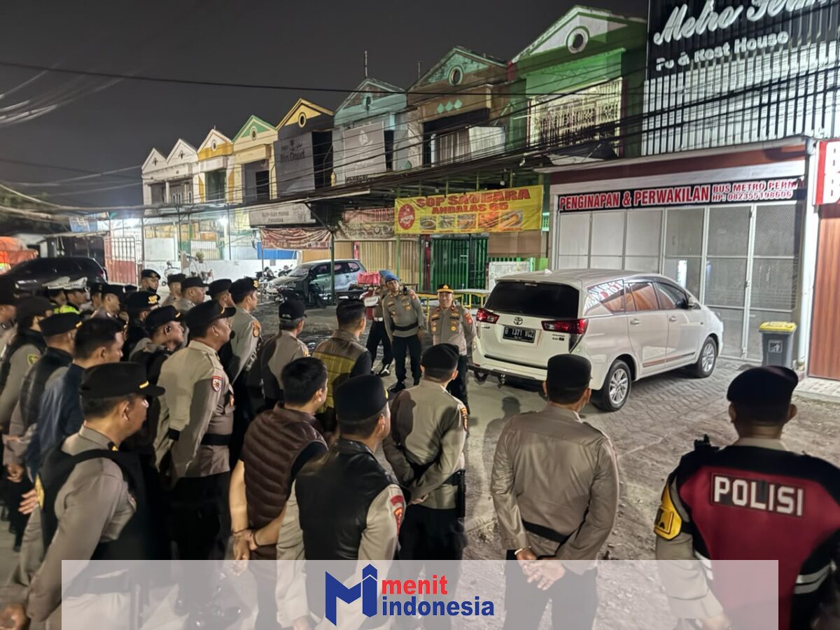 Polres Maros Intensifkan Operasi Cipta Kondusif, Patroli Malam Incar Geng Motor dan Balap Liar