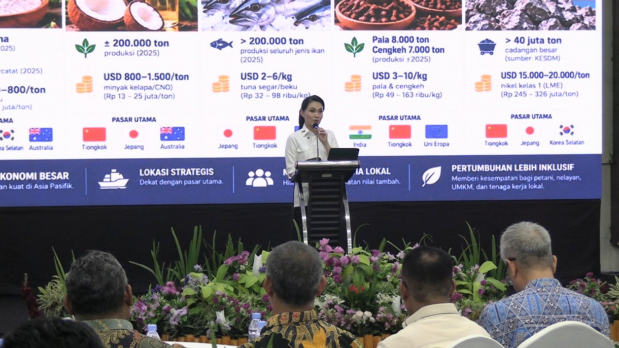 Gubernur Maluku Utara Sherly Tjoanda Dorong APINDO Hubungkan Rantai Ekonomi Hulu-Hilir di Ternate