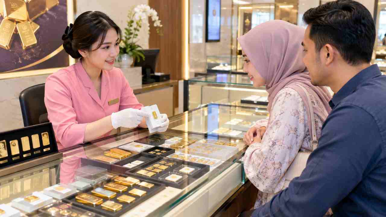 Harga Emas Pegadaian di Palembang 25 Oktober 2026: Galeri24 dan UBS Turun, Antam Stagnan