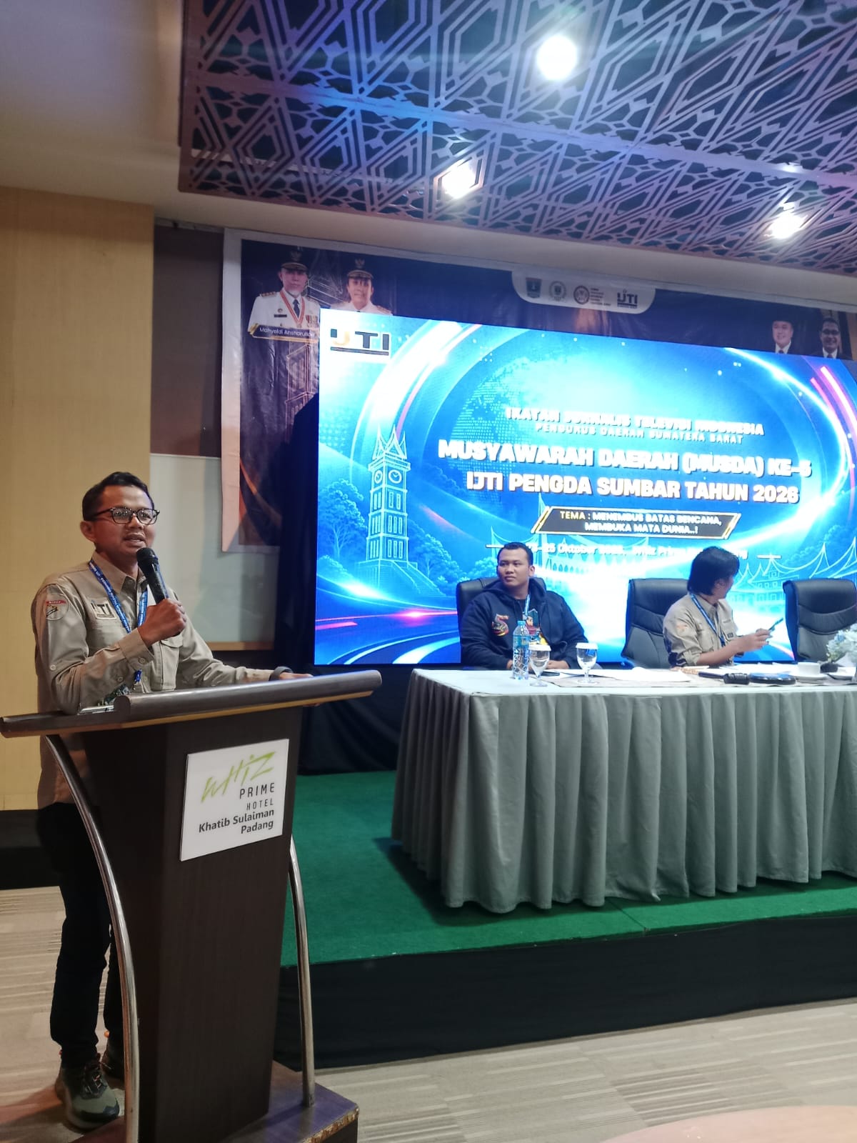 Defri Mulyadi Kembali Pimpin IJTI Sumbar 2026-2030, Unggul 38 Suara atas Wahyudi Agus