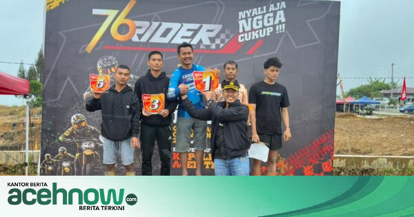 2.000 Penonton Padati Sirkuit Atu Lintang, Grasstrack Piala Kapolres Aceh Tengah Juara Umum di Empat Kelas