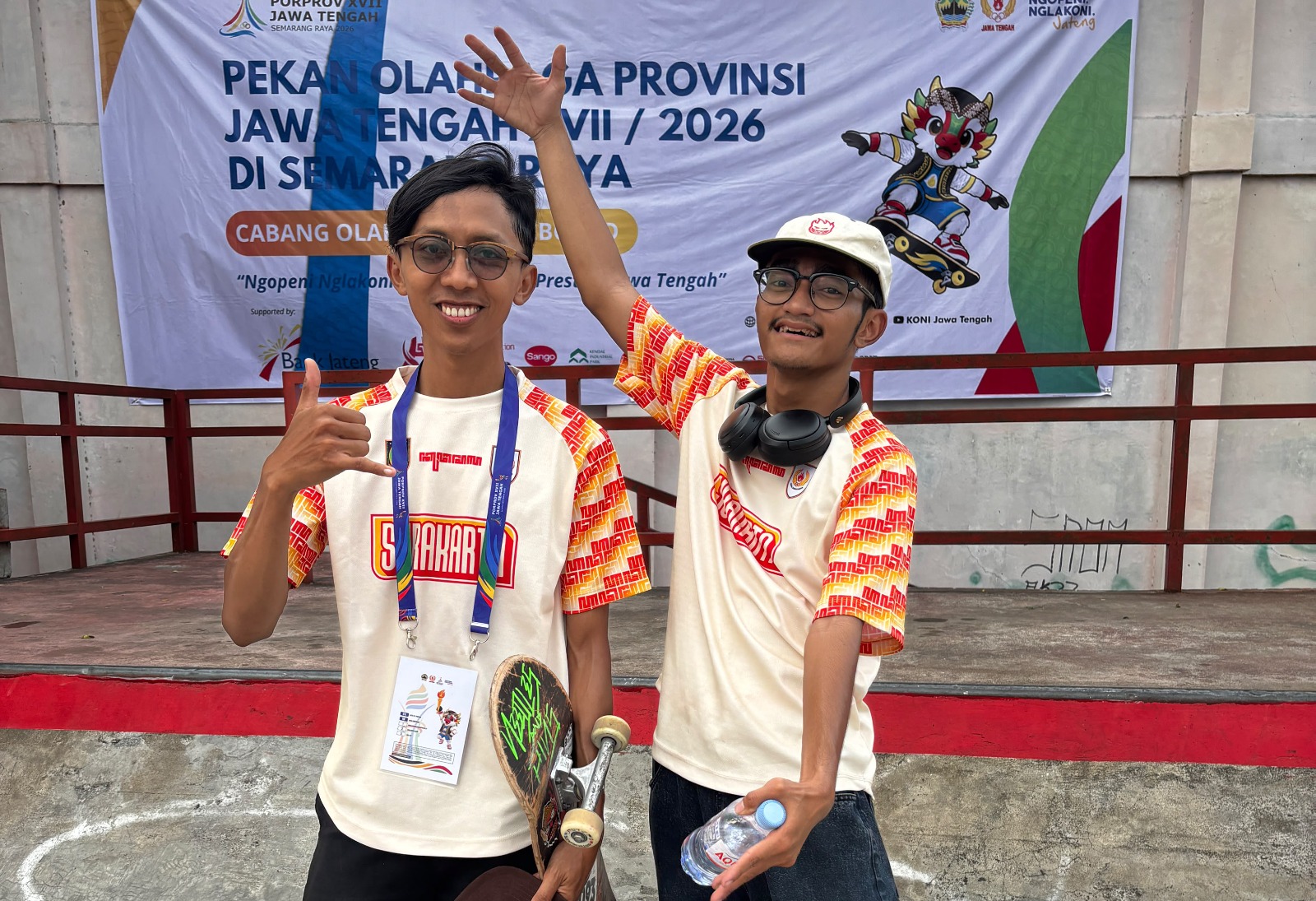 Skateboard Surakarta Panen Emas dan Perak di Hari Pertama Porprov Jateng 2026, Andhika Praditya Juara