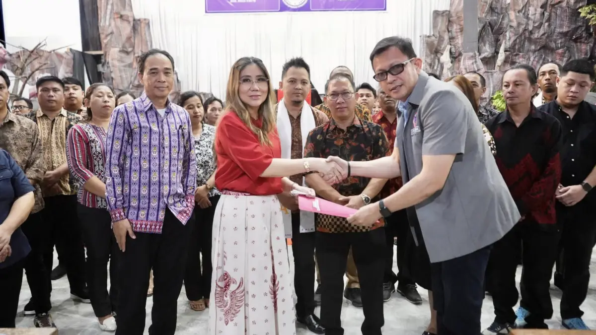 Istri Wawali Manado Merry Mawardi Pimpin Panitia Natal Remaja Sinode GMIM 2026, Pelantikan Digelar di GMIM Maranatha Kuhun