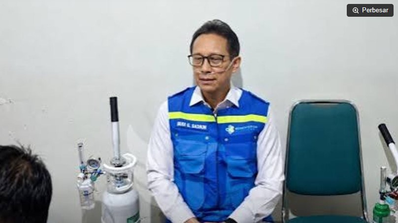 Menkes Budi Gunadi Sadikin Bantah Sesak Napas Saat Foto dengan Tabung Oksigen di Palangka Raya, Sebut Murni Edukasi Warga