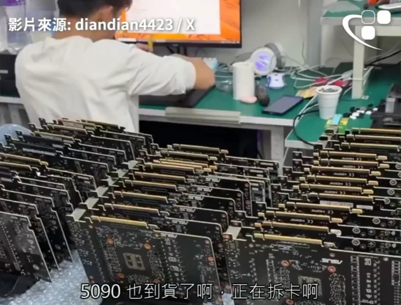 Pabrik di China Bongkar RTX 5090, GPU-nya Dialihkan ke Server AI