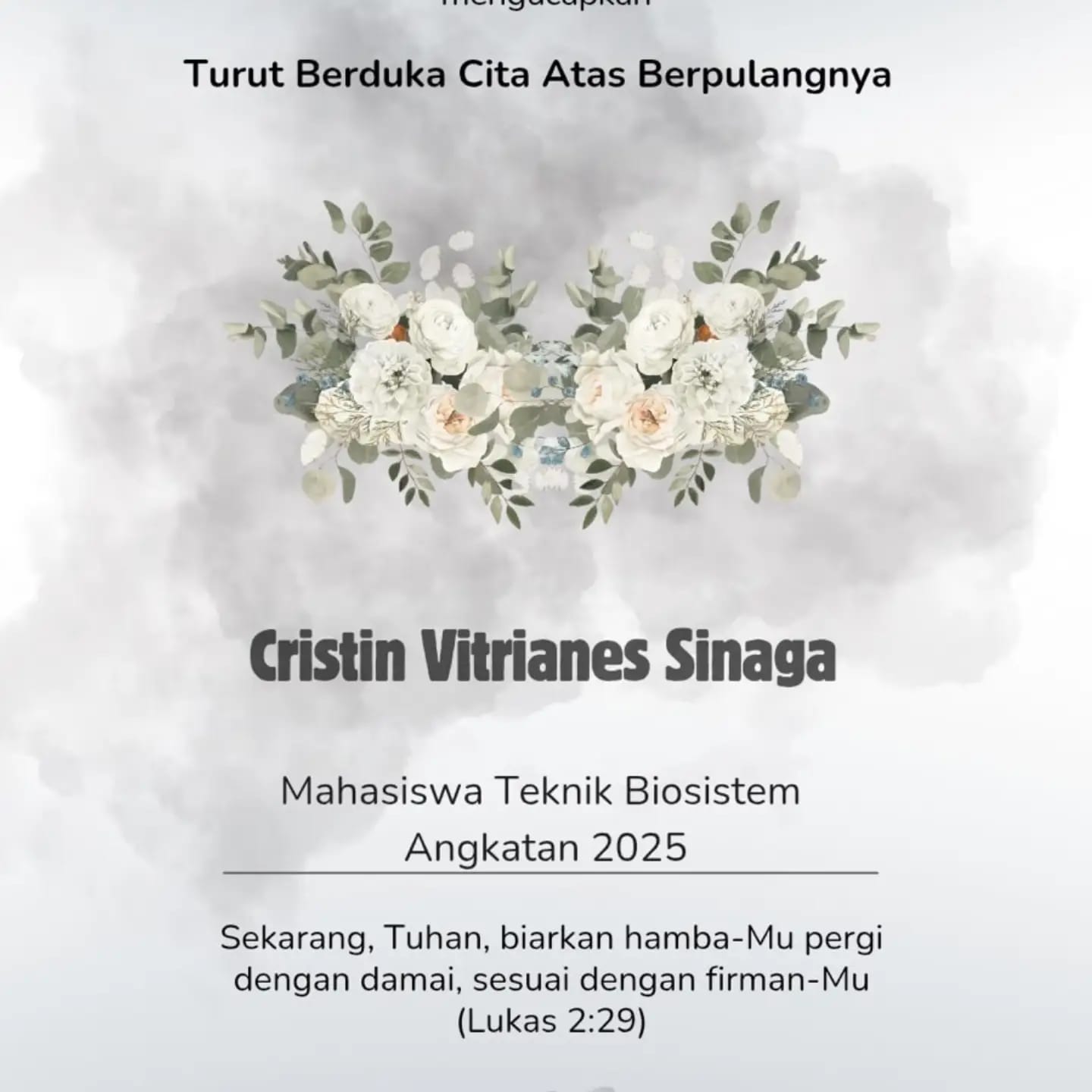 Mahasiswi ITERA Asal Tapanuli Utara Meninggal Usai Kecelakaan Motor, Jenazah Dibawa Jalur Darat karena Biaya Pulang Rp 20 Juta Belum Cukup