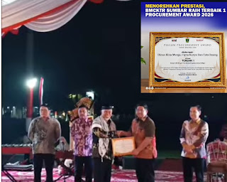 Dinas BMCKTR Sumbar Raih Terbaik I Procurement Award 2026, Belanja Pengadaan Tembus Rp 15 Miliar