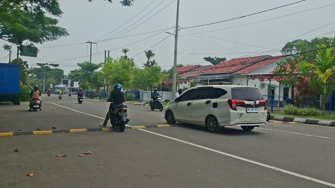 Pomal Tarakan Pasang Polisi Tidur di Jalan Ladang Pakai Dana CSR Pertamina, Wewenang Pemkot Dipertanyakan