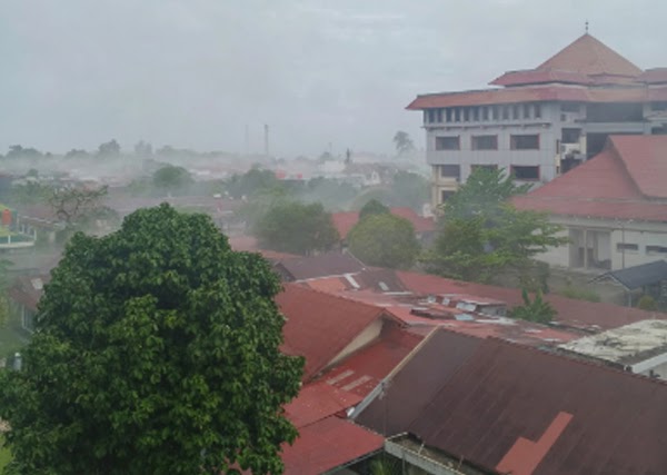 Cuaca Sumbar Senin 26 Oktober 2026: Hujan Lebat Berpotensi Guyur Sijunjung hingga Solok Selatan Sore Ini
