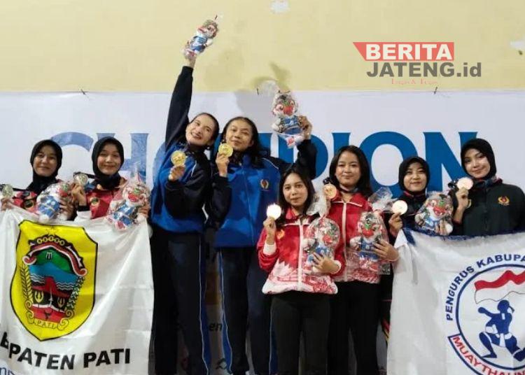 Tim Muaythai Salatiga Borong 14 Medali di Porprov Jateng 2026, Lima Emas Lampaui Target