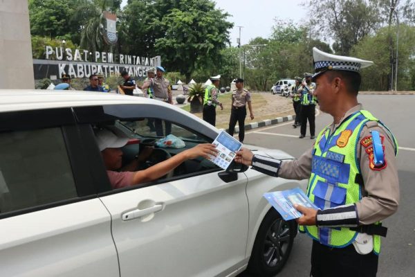 Polresta Tangerang Gelar Operasi Patuh Maung 2026 Selama 14 Hari, Imbau Pengendara Pakai Helm SNI