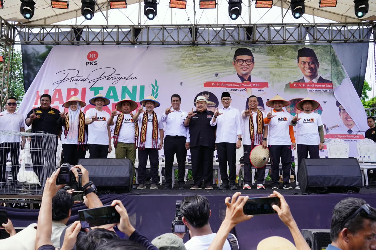 Puncak Hari Tani Nasional 2026 di Pringsewu, Pemprov Lampung Janji Perkuat Hilirisasi dan Perluas Pasar Produk Petani