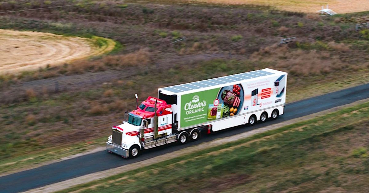 Sunswap Endurance, Trailer Pendingin Tenaga Surya Pertama Australia Mulai Beroperasi