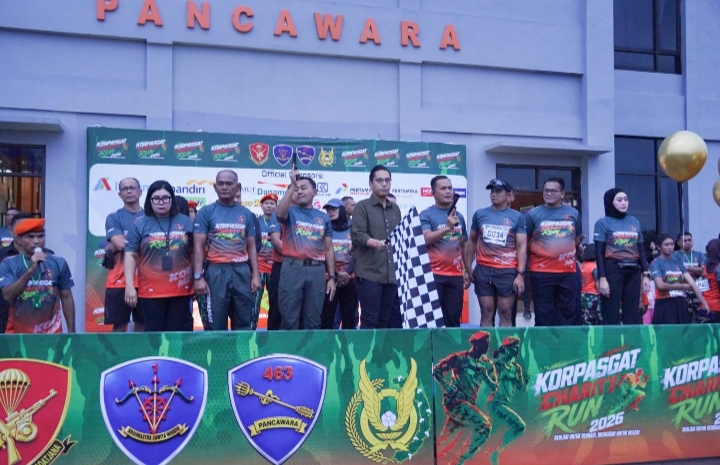 Wali Kota Medan Rico Waas Lepas Ribuan Peserta Korpasgat Charity Run 2026, Dana Lari 5K Disalurkan ke Panti Asuhan
