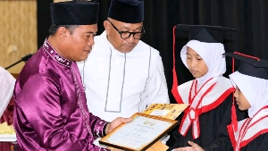 1.000 Santri TPQ Tanjungpinang Diwisuda ke-9, Wali Kota Lis Darmansyah Tekankan Pengamalan Alquran