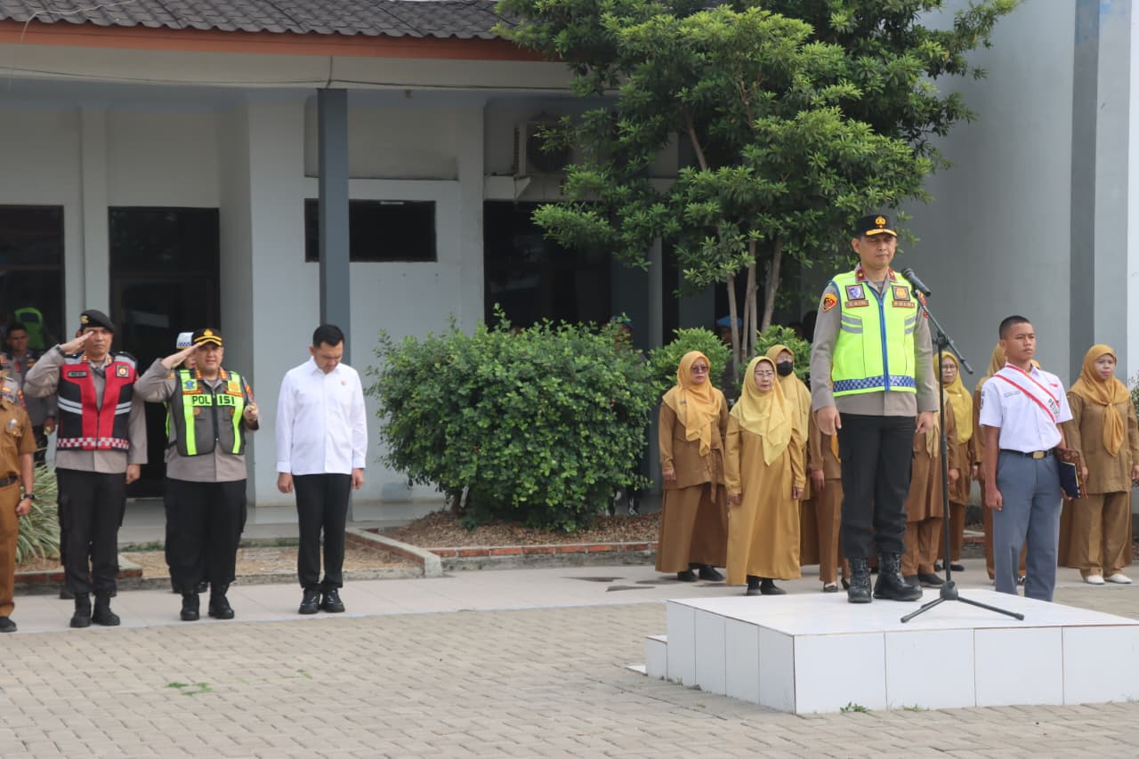 Wakapolda Banten Sambangi SMKN 2 Kota Serang, Ingatkan 1.000 Pelajar Jauhi Narkoba hingga Judi Online