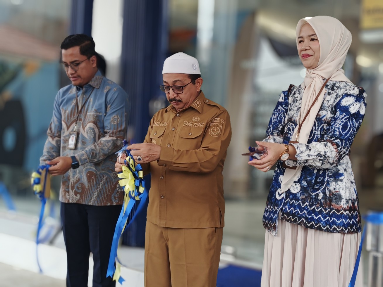 Bank Mandiri KCP Martapura Resmikan Kantor Baru, Wabup Banjar Minta Layanan Perbankan Jangkau Petani dan Pedagang Pasar