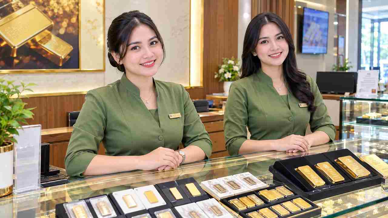 Harga Emas Pegadaian di Palembang Stagnan Senin Ini, Antam 1 Gram Tetap Rp2,57 Juta