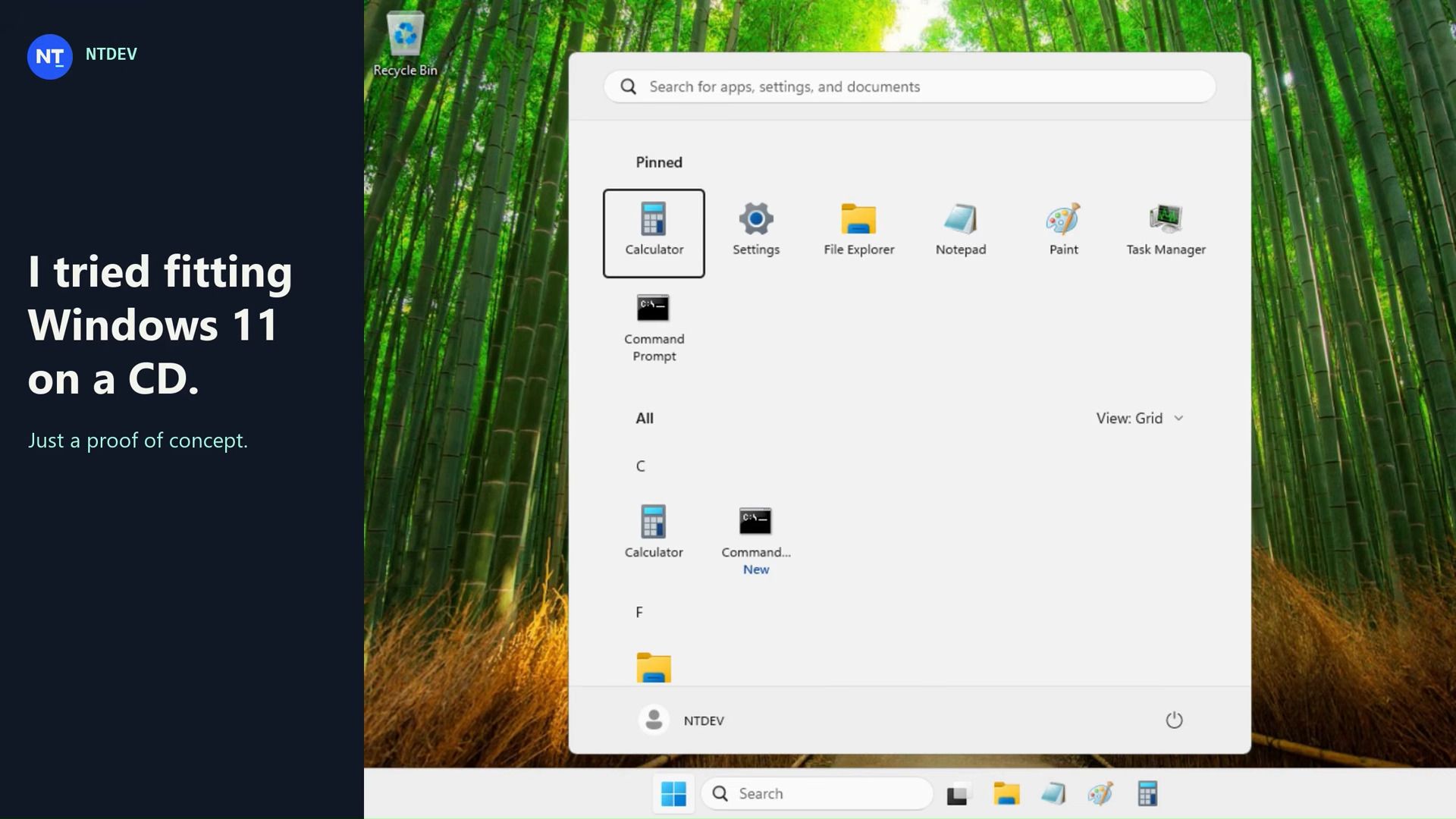 Windows 11 Dimampatkan ke CD-ROM 700 MB Lewat Proyek Pico11