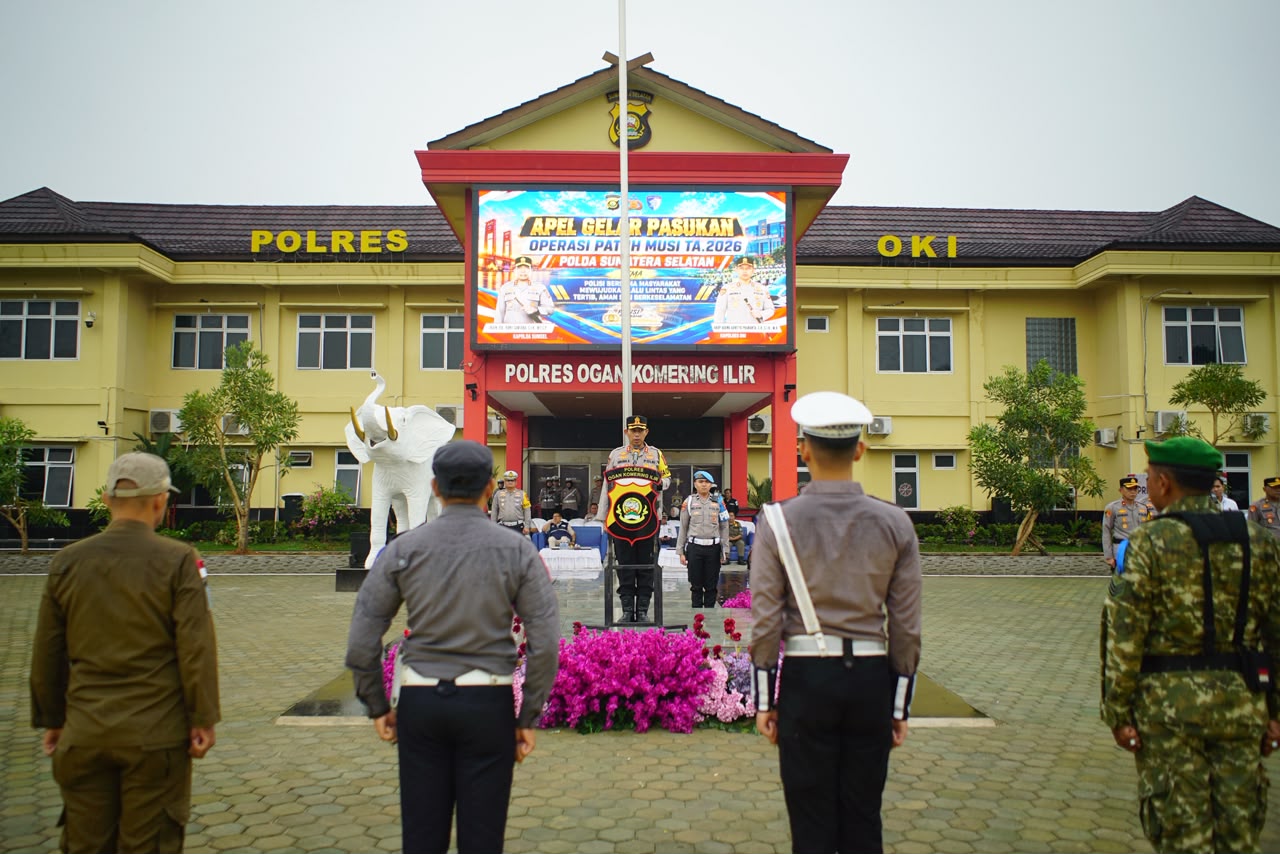Operasi Patuh Polres OKI Berlangsung 14 Hari, 6 Pelanggaran Lalu Lintas Jadi Sasaran Prioritas