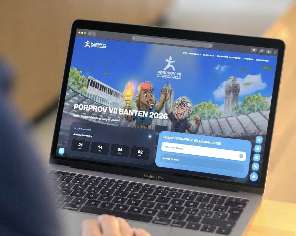 Pemkot Tangsel Luncurkan Website Resmi Porprov VII Banten 2026, Warga Bisa Pantau Persiapan Lewat HELITA