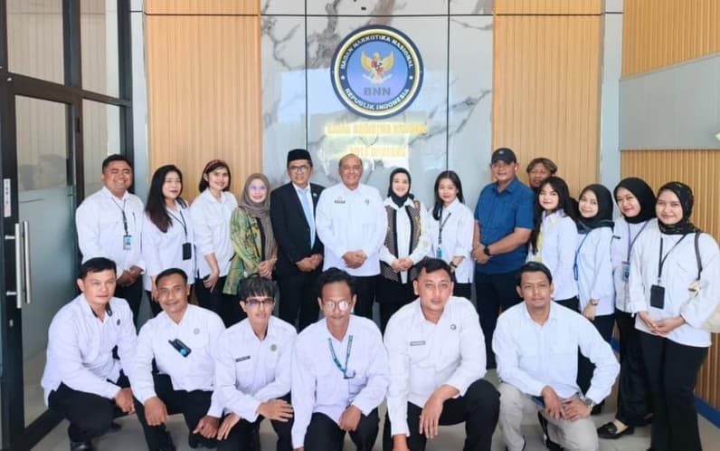Kepala BNN Kaltim Kunjungi BNN Bontang, Tegaskan Disiplin dan Integritas Personel dalam Program P4GN