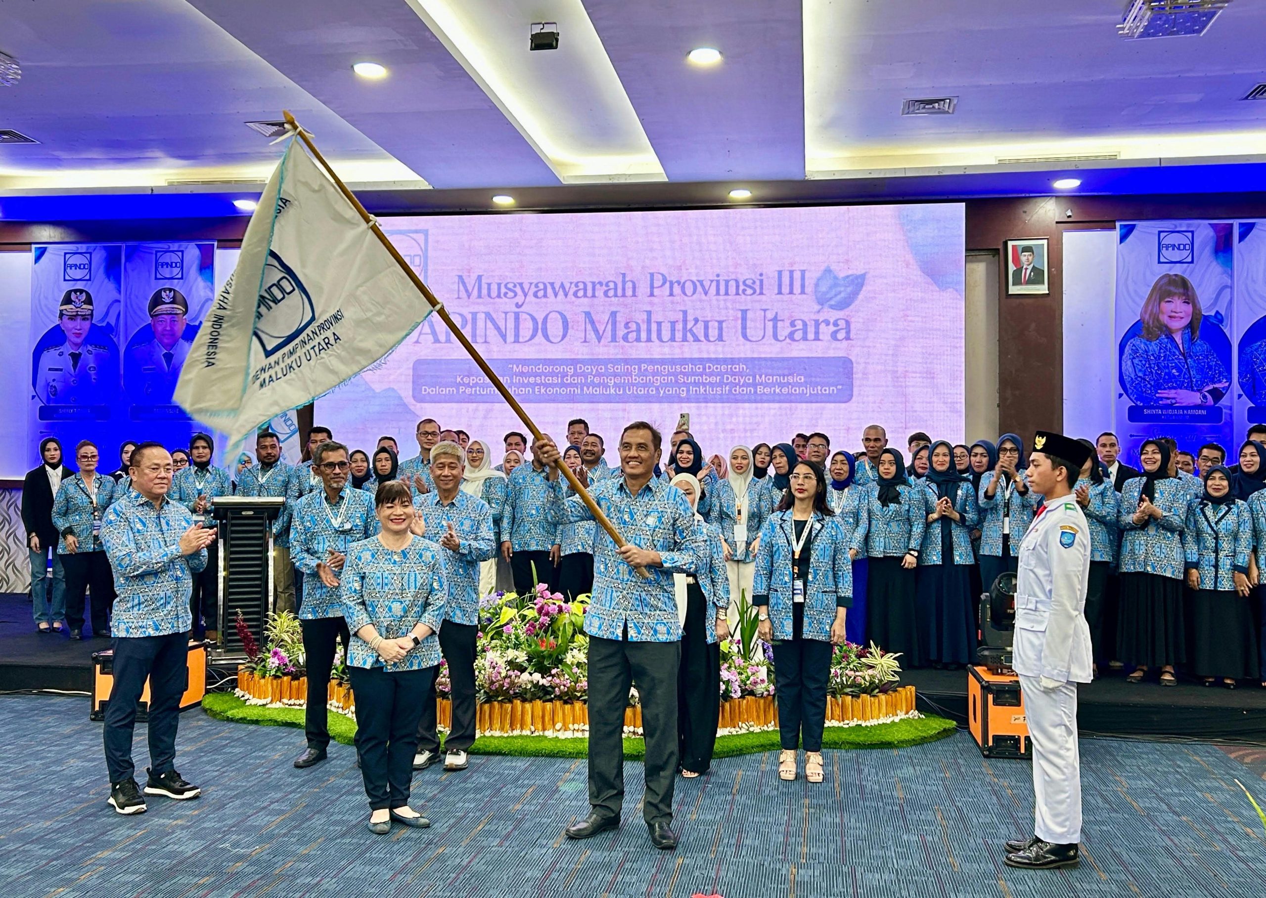 Ketua Umum APINDO Shinta Widjaja Kamdani Kukuhkan Pengurus Maluku Utara, Soroti Pertumbuhan 34,17 Persen yang Belum Merata