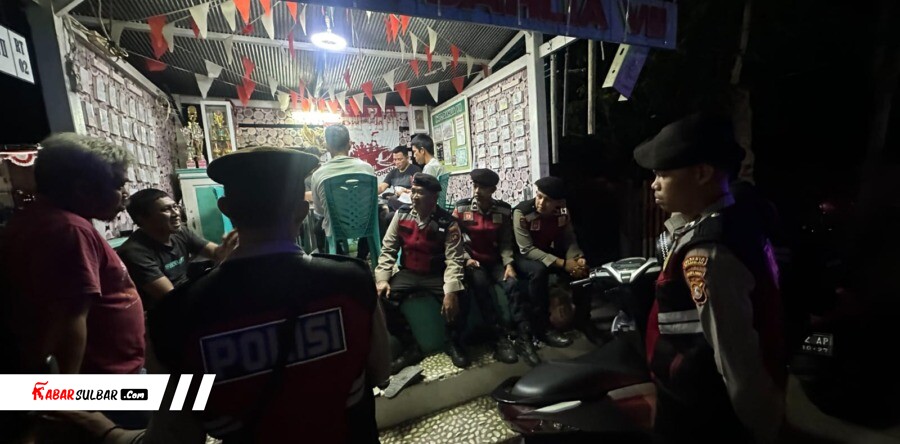 Polresta Mamuju Gelar Patroli Dialogis Malam di Rimuku, Respons Aspirasi Warga soal Kamtibmas