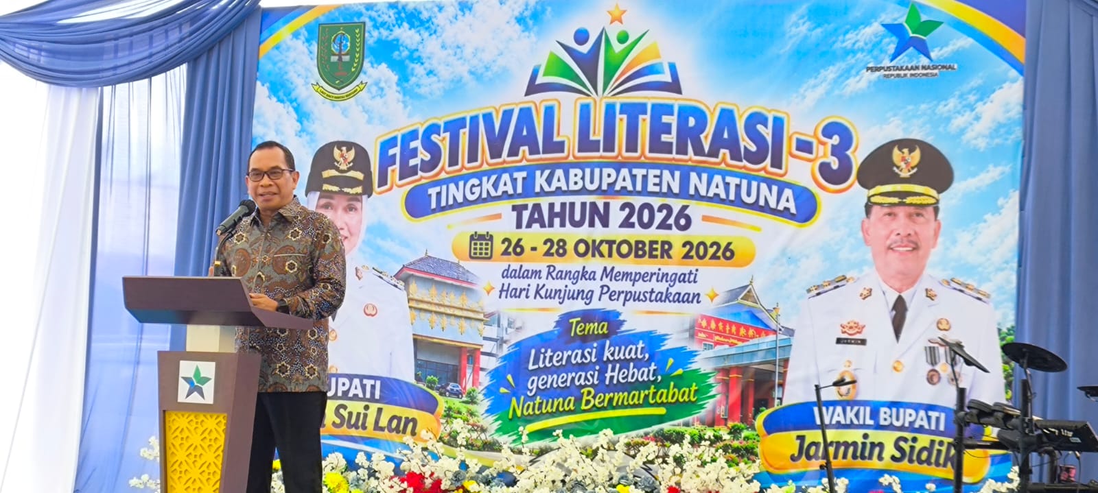Perpusnas Dorong Penguatan Perpustakaan Desa dan Literasi Digital di Natuna, Asesmen Akreditasi Digelar November 2026