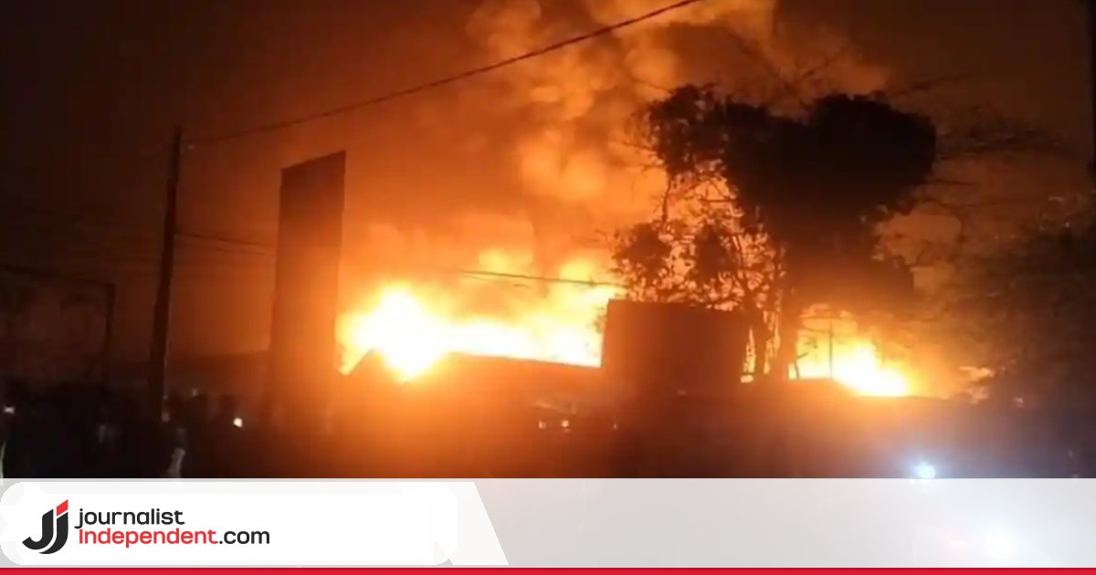 Pasar Sentral Batu-batu Soppeng Ludes Dibakar, 142 Los Hangus dan Pria 29 Tahun Ditangkap