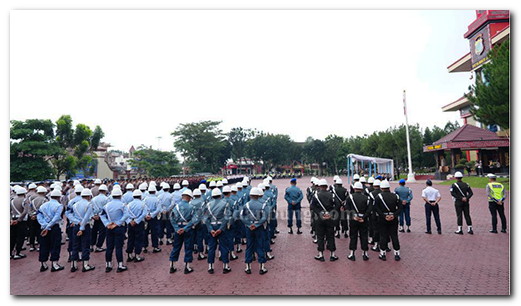 Polres Pelabuhan Belawan dan TNI AL Gelar Operasi Patuh Toba 2026, 5 Instansi Gabung Apel Pasukan