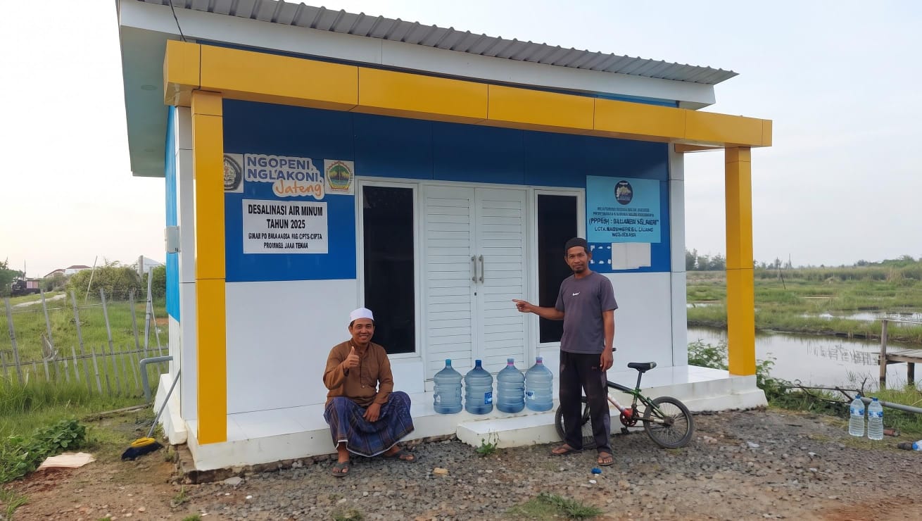 Air Laut di Banjarsari Demak Disulap Jadi Air Minum, 2.000 Warga Nikmati Rp 4.000 per Galon