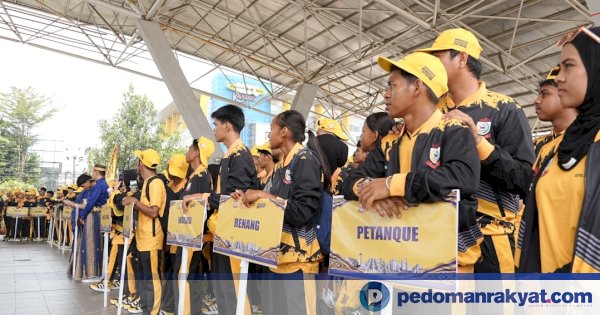 KONI Makassar Targetkan 200 Emas di Porprov XVIII Wajo-Bone, Ismail Dampingi Kontingen Sepekan