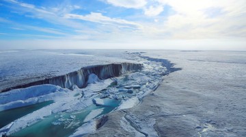Danau Epishelf Milne Fiord di Kanada Lenyap Usai Lapisan Es Arktik Runtuh