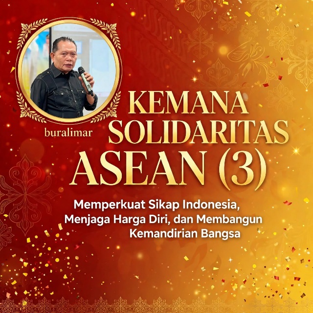 Warga Batam Buralimar Soroti Arah Diplomasi Indonesia di ASEAN, Minta Pemerintah Seirama Jaga Kedaulatan