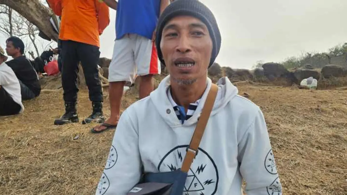 Pencarian Hari Kedua Pemancing Hilang di Bukit Asah, Ayah 30 Jam Menanti di Tepi Laut