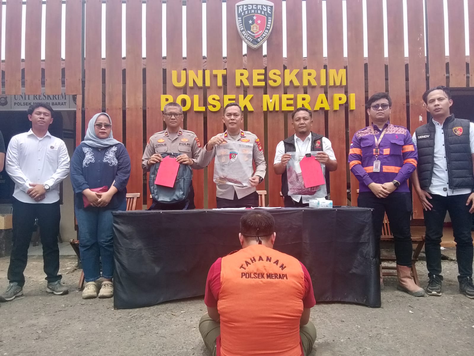 Polsek Merapi Barat Ringkus Penikam Operator Tambang PT BDS Lahat, Pelaku Dibekuk Kurang dari 24 Jam