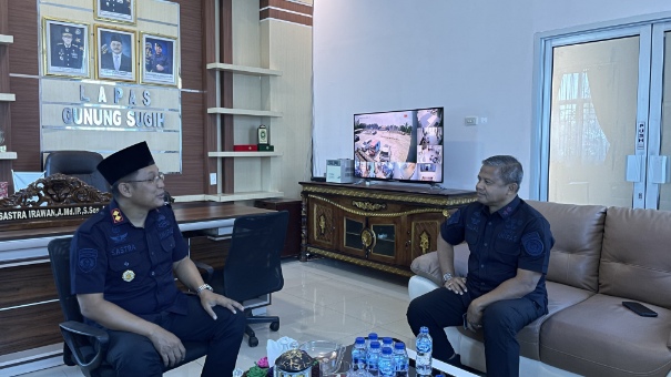 Kakanwil Ditjenpas Lampung dan Dirtikers Beri Penguatan di Lapas Gunung Sugih, Fokus Berantas Pungli dan Layanan Diskriminatif