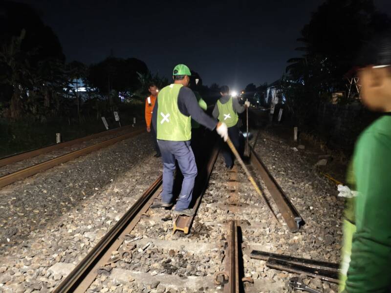KAI Daop 6 Yogyakarta Rampungkan Penggantian 2 Jembatan Baja di Solo dan Sragen Jelang Nataru 2026/2027